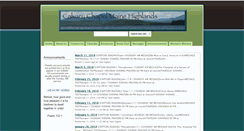 Desktop Screenshot of announcements.ccmainehighlands.org
